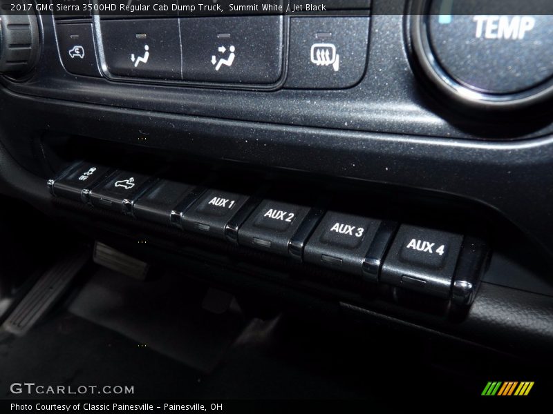 Summit White / Jet Black 2017 GMC Sierra 3500HD Regular Cab Dump Truck