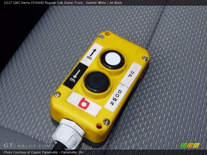 Summit White / Jet Black 2017 GMC Sierra 3500HD Regular Cab Dump Truck