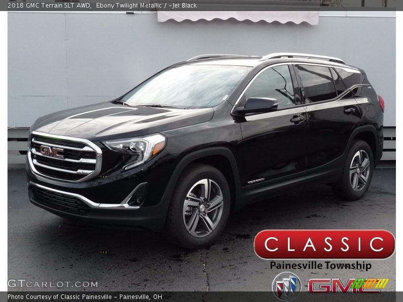 Ebony Twilight Metallic / ­Jet Black 2018 GMC Terrain SLT AWD