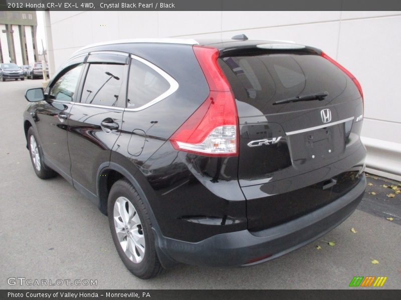 Crystal Black Pearl / Black 2012 Honda CR-V EX-L 4WD