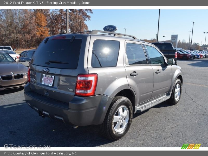 Sterling Gray Metallic / Stone 2012 Ford Escape XLT V6