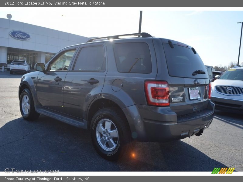 Sterling Gray Metallic / Stone 2012 Ford Escape XLT V6