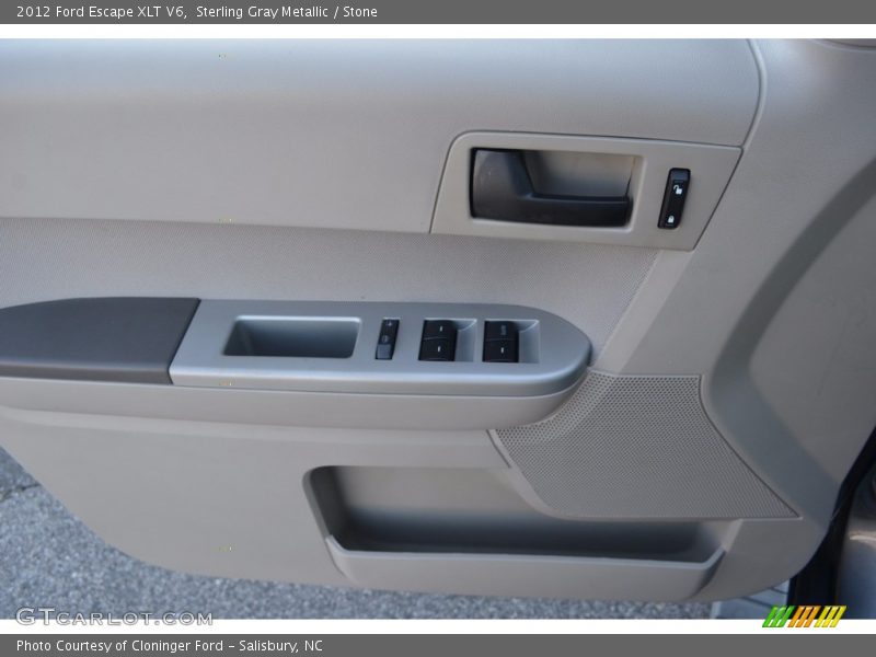 Sterling Gray Metallic / Stone 2012 Ford Escape XLT V6