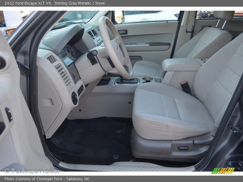 Sterling Gray Metallic / Stone 2012 Ford Escape XLT V6