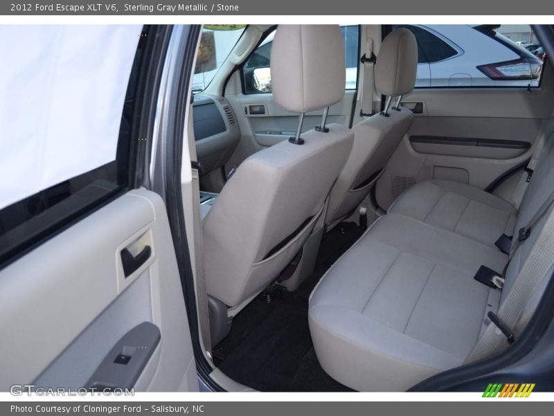 Sterling Gray Metallic / Stone 2012 Ford Escape XLT V6