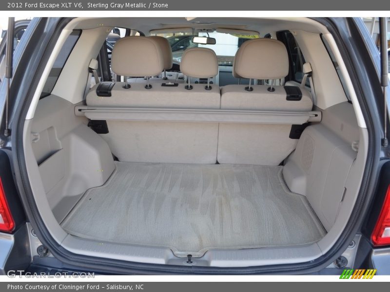 Sterling Gray Metallic / Stone 2012 Ford Escape XLT V6