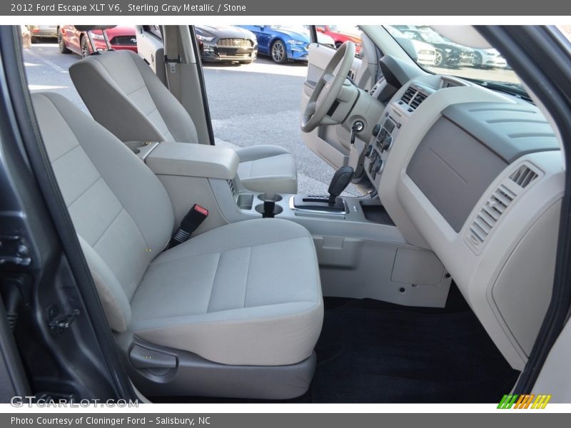 Sterling Gray Metallic / Stone 2012 Ford Escape XLT V6