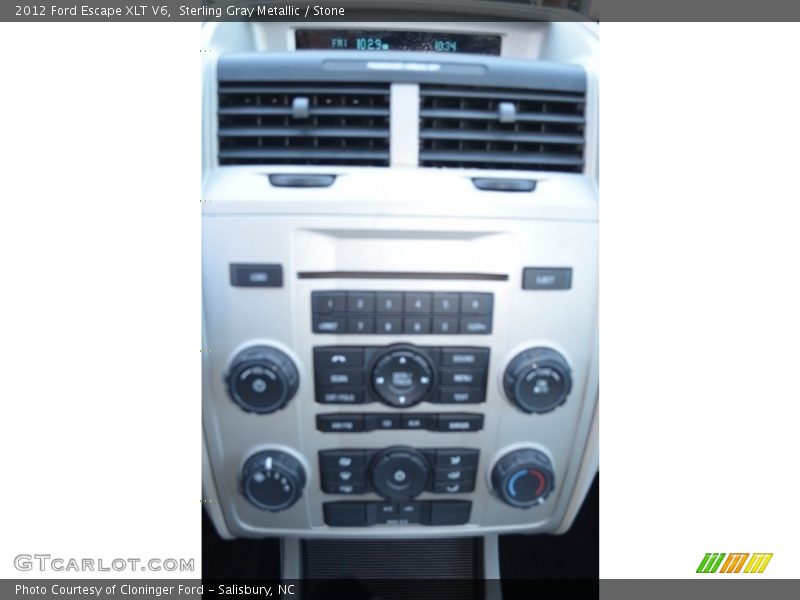 Sterling Gray Metallic / Stone 2012 Ford Escape XLT V6