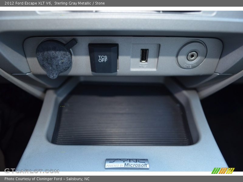 Sterling Gray Metallic / Stone 2012 Ford Escape XLT V6