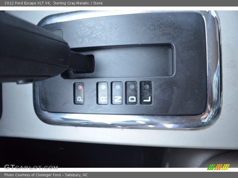 Sterling Gray Metallic / Stone 2012 Ford Escape XLT V6