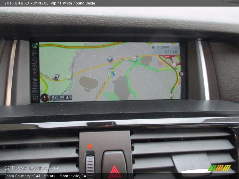 Alpine White / Sand Beige 2015 BMW X3 xDrive28i