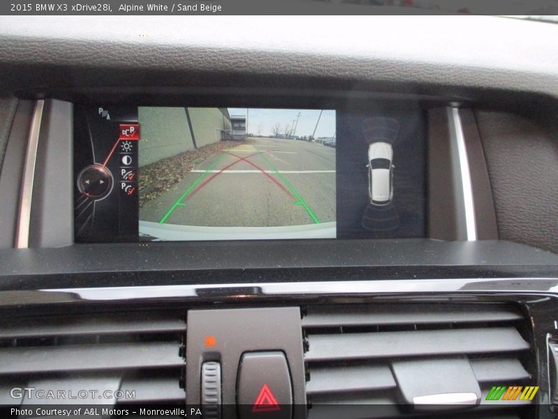 Alpine White / Sand Beige 2015 BMW X3 xDrive28i