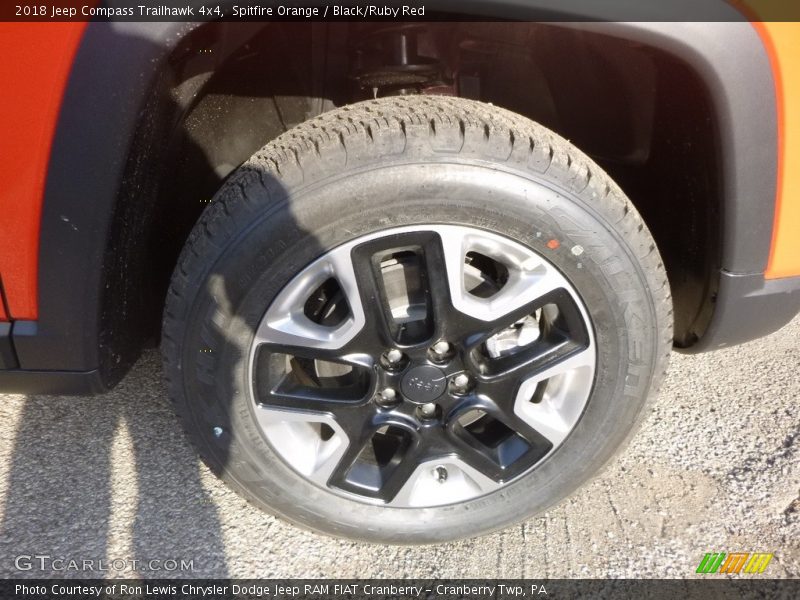 Spitfire Orange / Black/Ruby Red 2018 Jeep Compass Trailhawk 4x4