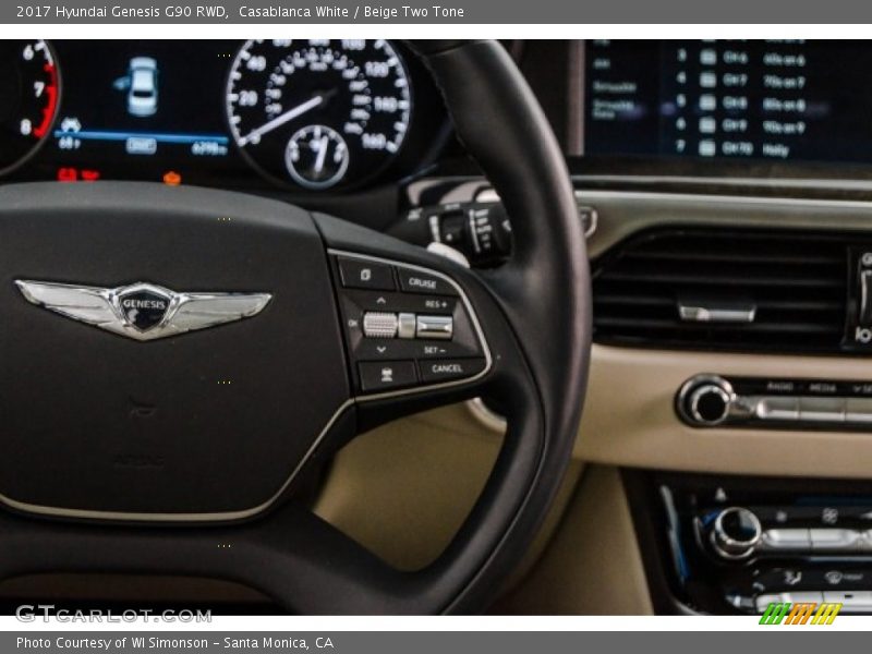 Controls of 2017 Genesis G90 RWD
