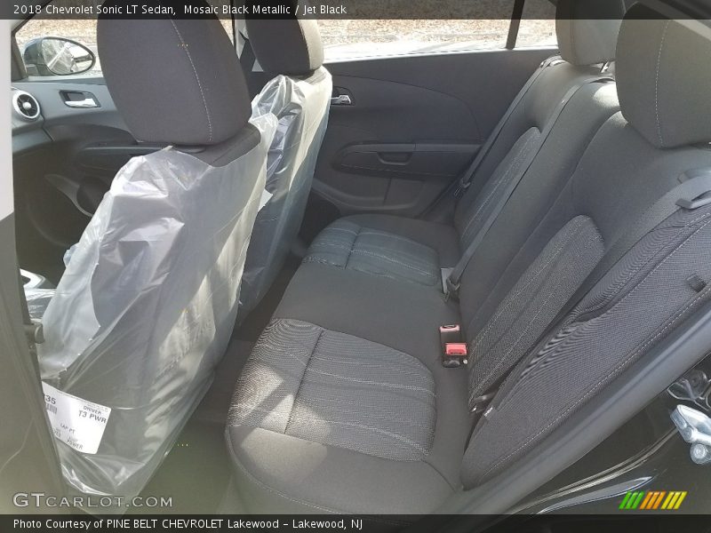 Mosaic Black Metallic / Jet Black 2018 Chevrolet Sonic LT Sedan