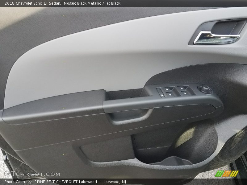 Mosaic Black Metallic / Jet Black 2018 Chevrolet Sonic LT Sedan