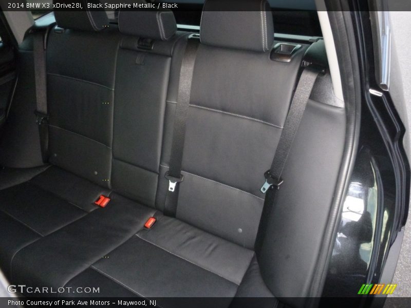 Black Sapphire Metallic / Black 2014 BMW X3 xDrive28i
