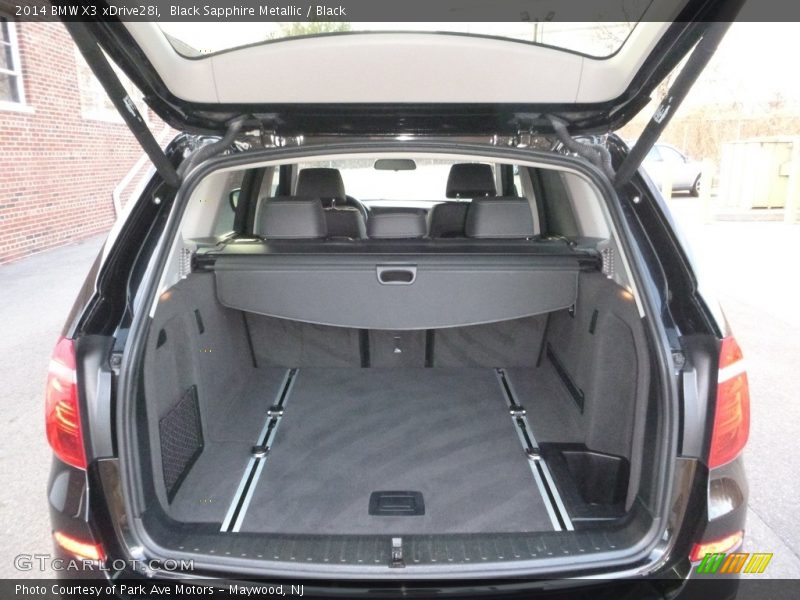 Black Sapphire Metallic / Black 2014 BMW X3 xDrive28i
