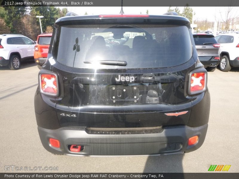 Black / Black 2017 Jeep Renegade Trailhawk 4x4