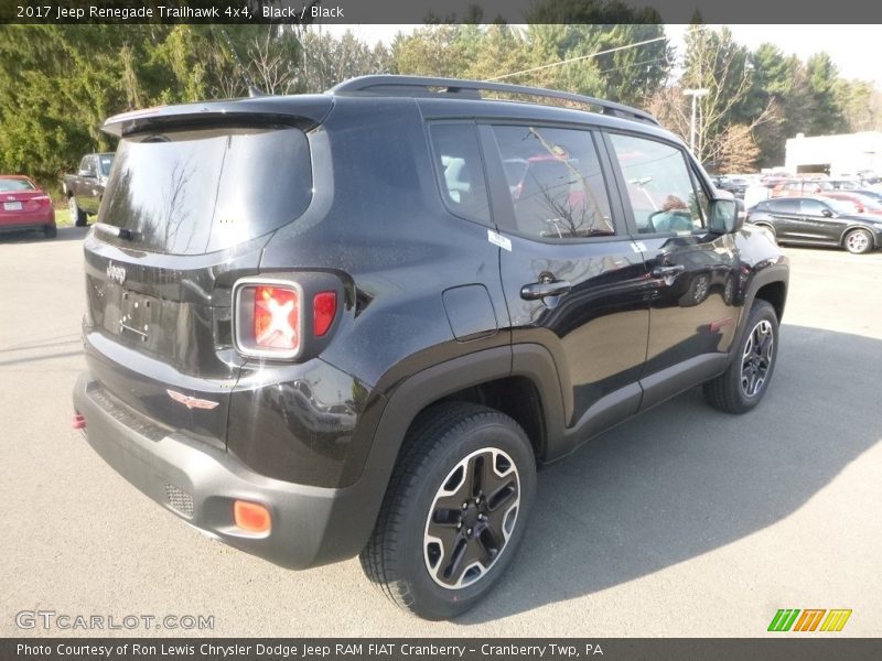 Black / Black 2017 Jeep Renegade Trailhawk 4x4