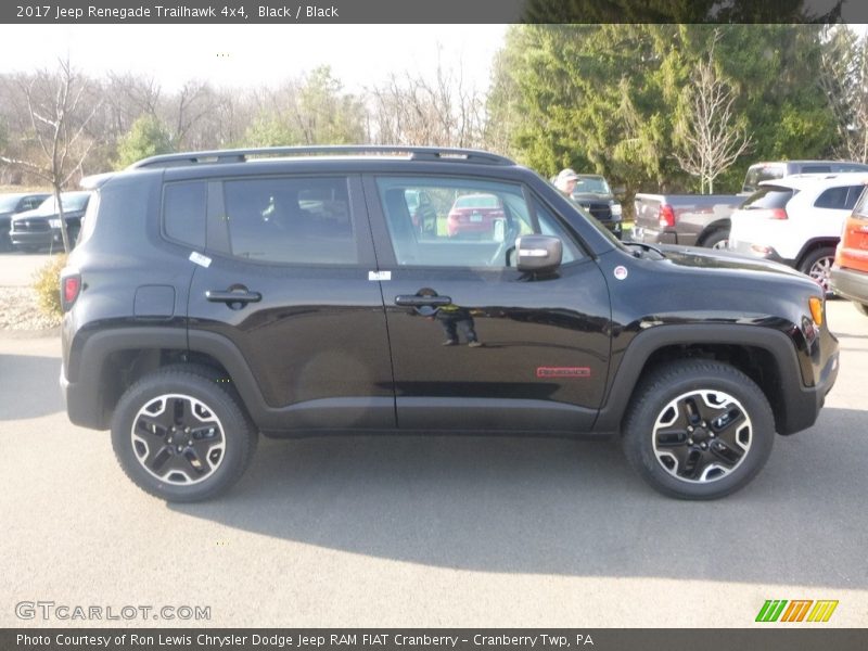 Black / Black 2017 Jeep Renegade Trailhawk 4x4