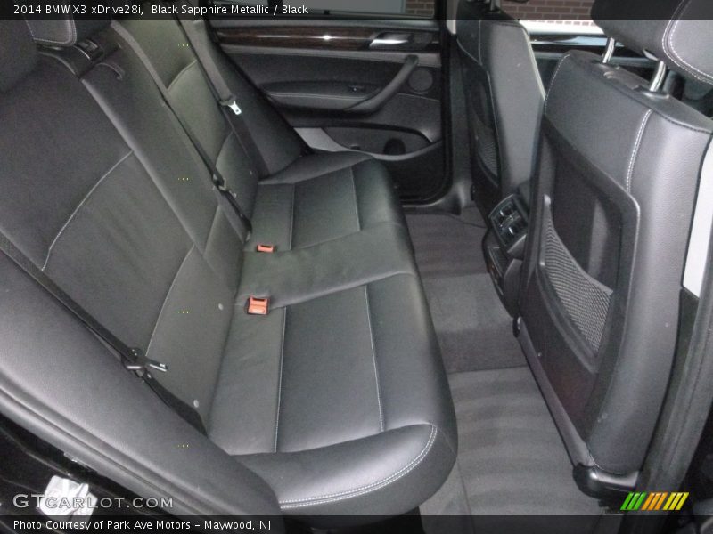 Black Sapphire Metallic / Black 2014 BMW X3 xDrive28i