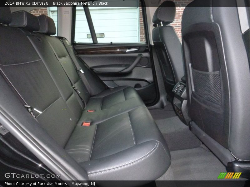 Black Sapphire Metallic / Black 2014 BMW X3 xDrive28i