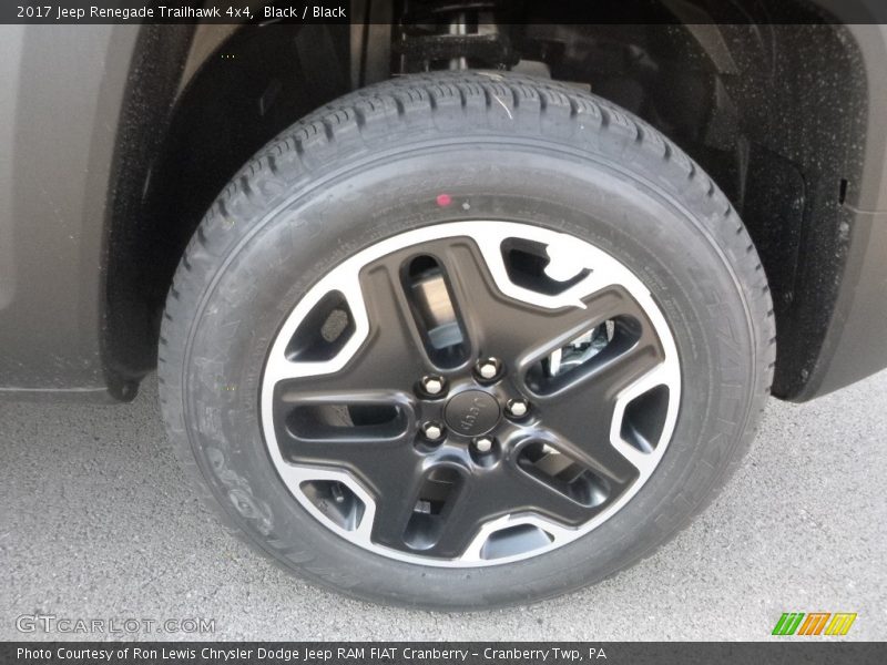 Black / Black 2017 Jeep Renegade Trailhawk 4x4