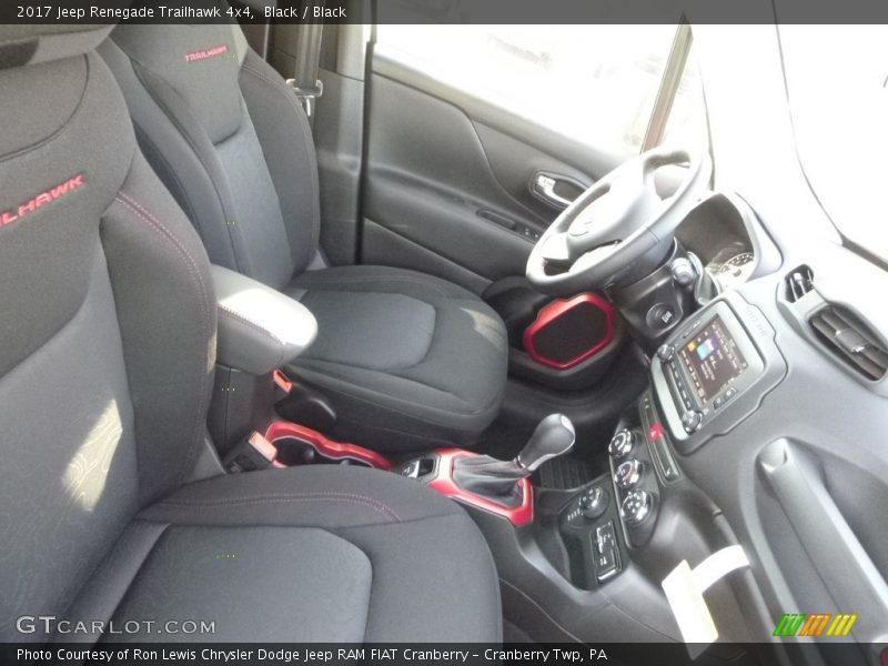 Black / Black 2017 Jeep Renegade Trailhawk 4x4