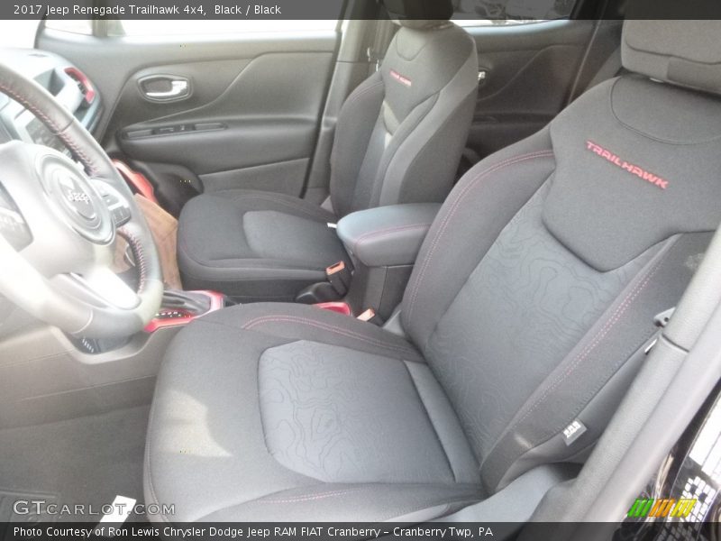 Black / Black 2017 Jeep Renegade Trailhawk 4x4