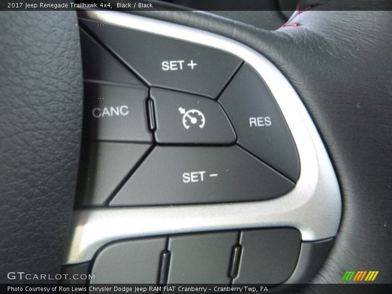 Black / Black 2017 Jeep Renegade Trailhawk 4x4