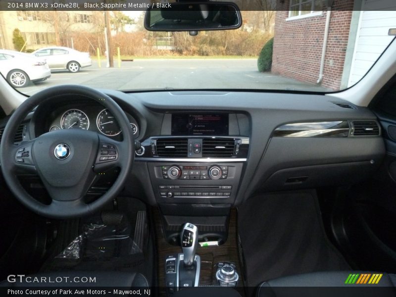 Black Sapphire Metallic / Black 2014 BMW X3 xDrive28i