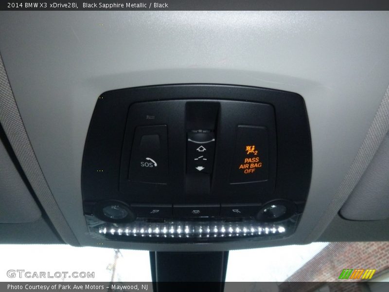 Black Sapphire Metallic / Black 2014 BMW X3 xDrive28i