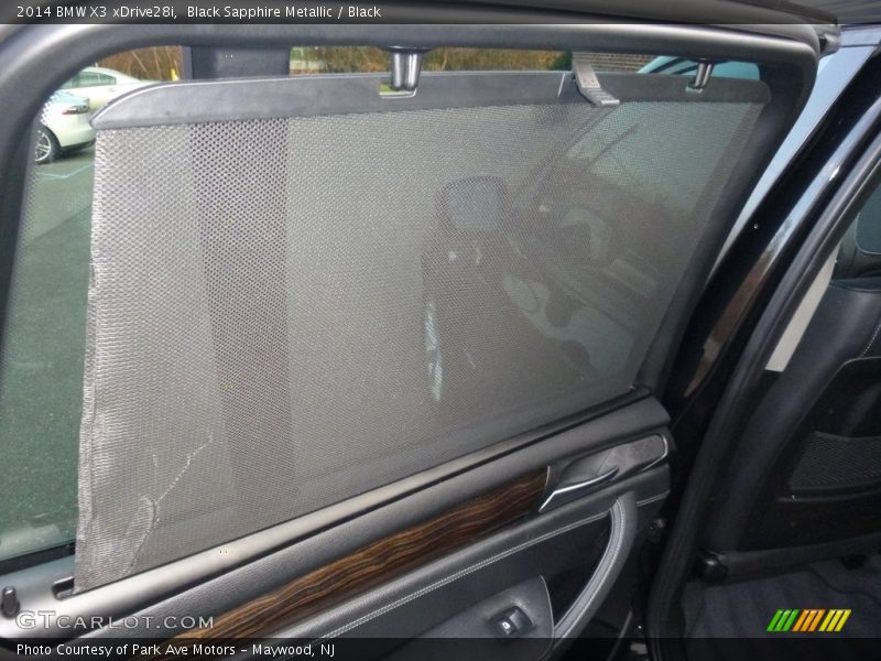 Black Sapphire Metallic / Black 2014 BMW X3 xDrive28i