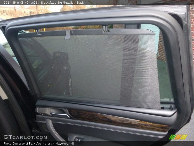 Black Sapphire Metallic / Black 2014 BMW X3 xDrive28i