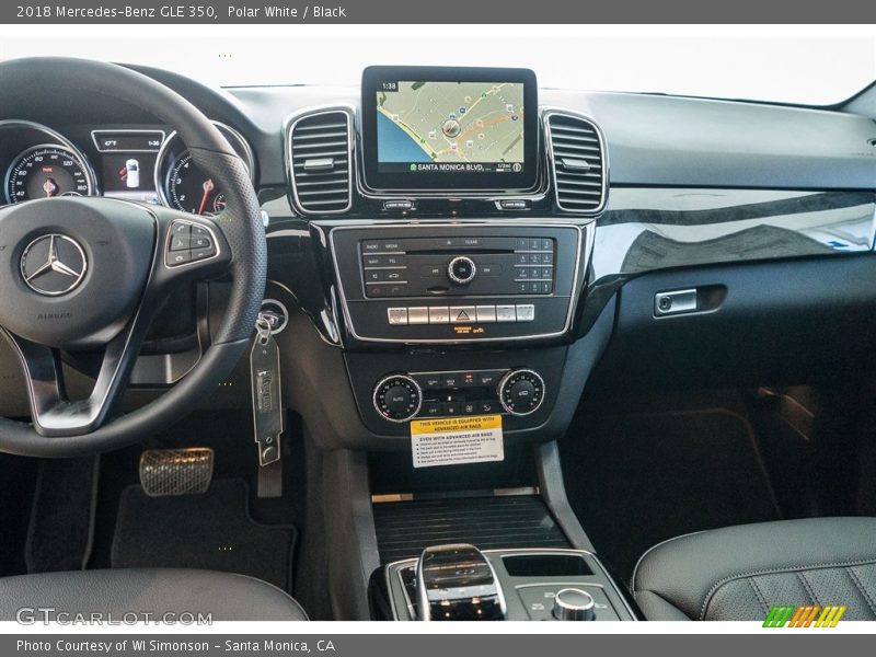 Polar White / Black 2018 Mercedes-Benz GLE 350
