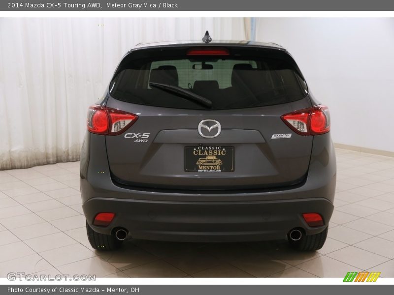 Meteor Gray Mica / Black 2014 Mazda CX-5 Touring AWD