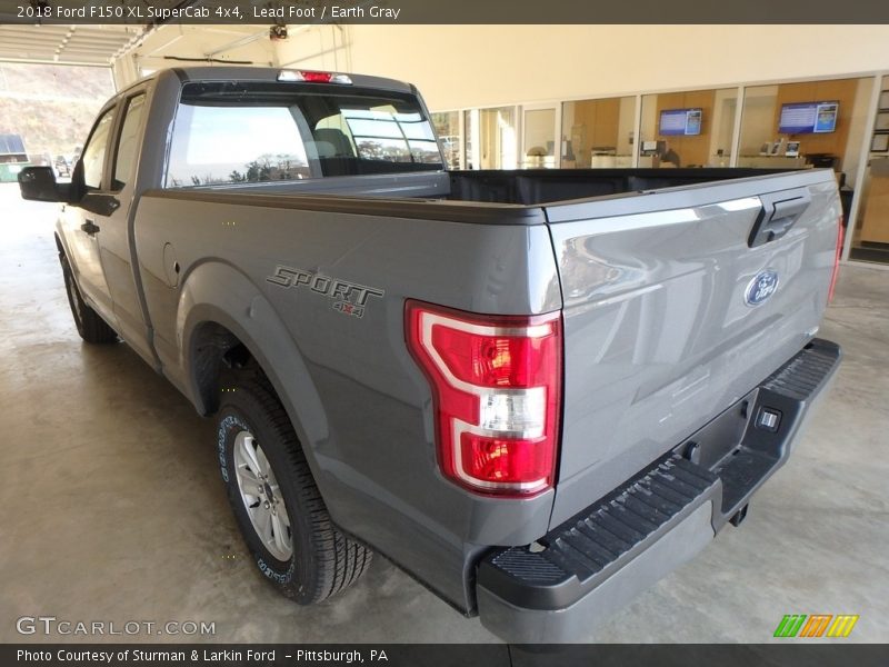 Lead Foot / Earth Gray 2018 Ford F150 XL SuperCab 4x4