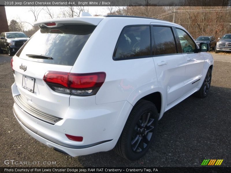 Bright White / Black 2018 Jeep Grand Cherokee Overland 4x4