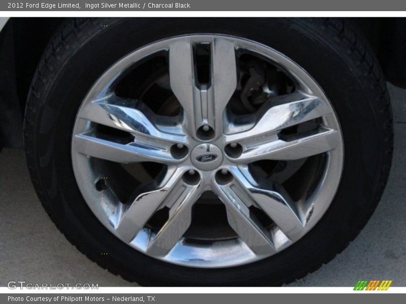 Ingot Silver Metallic / Charcoal Black 2012 Ford Edge Limited