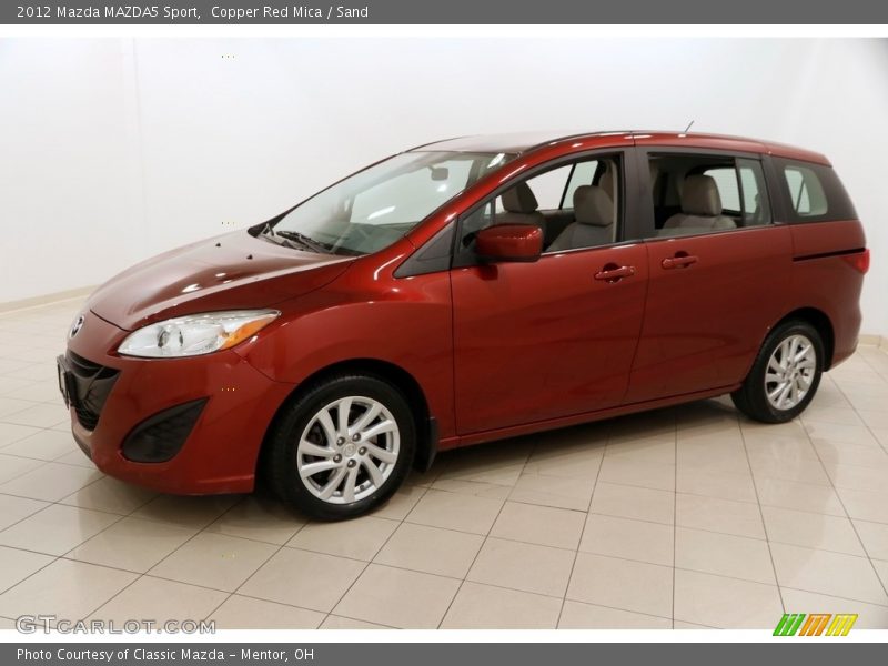 Copper Red Mica / Sand 2012 Mazda MAZDA5 Sport