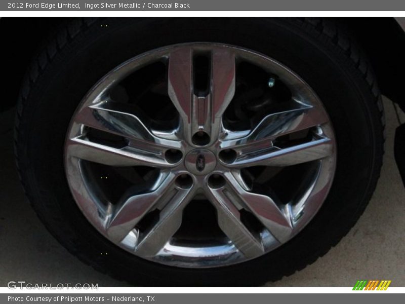 Ingot Silver Metallic / Charcoal Black 2012 Ford Edge Limited
