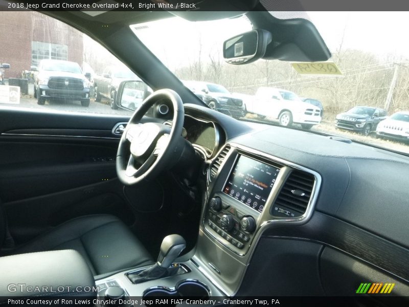 Bright White / Black 2018 Jeep Grand Cherokee Overland 4x4