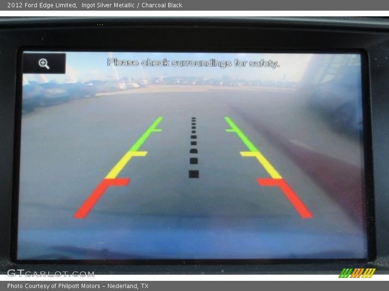 Ingot Silver Metallic / Charcoal Black 2012 Ford Edge Limited