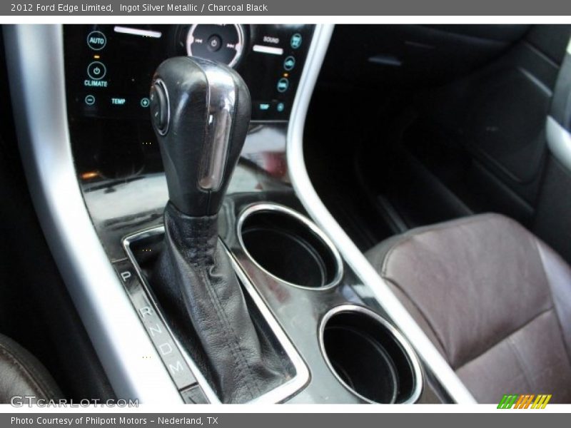 Ingot Silver Metallic / Charcoal Black 2012 Ford Edge Limited