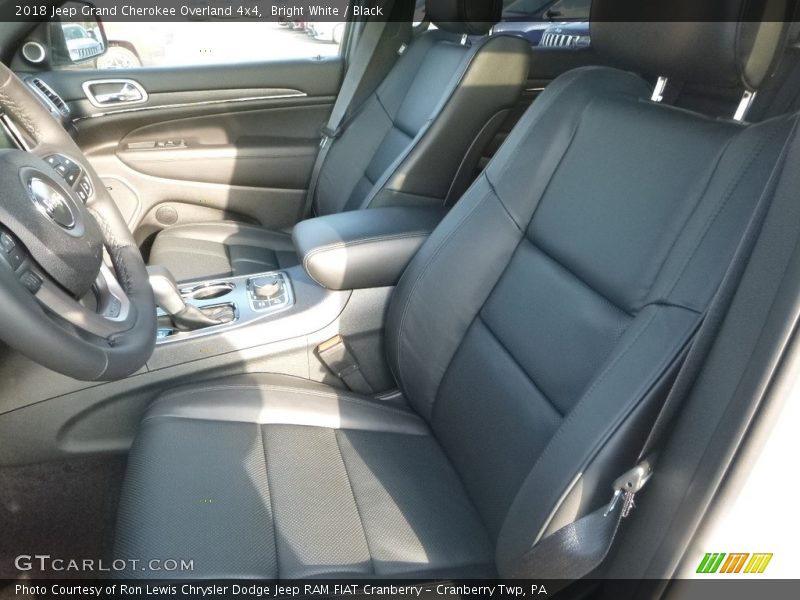 Bright White / Black 2018 Jeep Grand Cherokee Overland 4x4