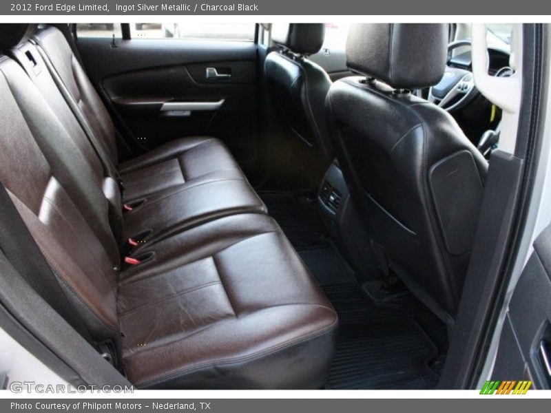 Ingot Silver Metallic / Charcoal Black 2012 Ford Edge Limited
