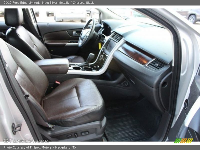 Ingot Silver Metallic / Charcoal Black 2012 Ford Edge Limited