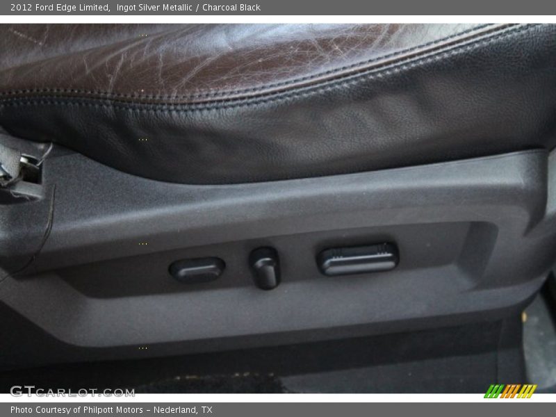 Ingot Silver Metallic / Charcoal Black 2012 Ford Edge Limited