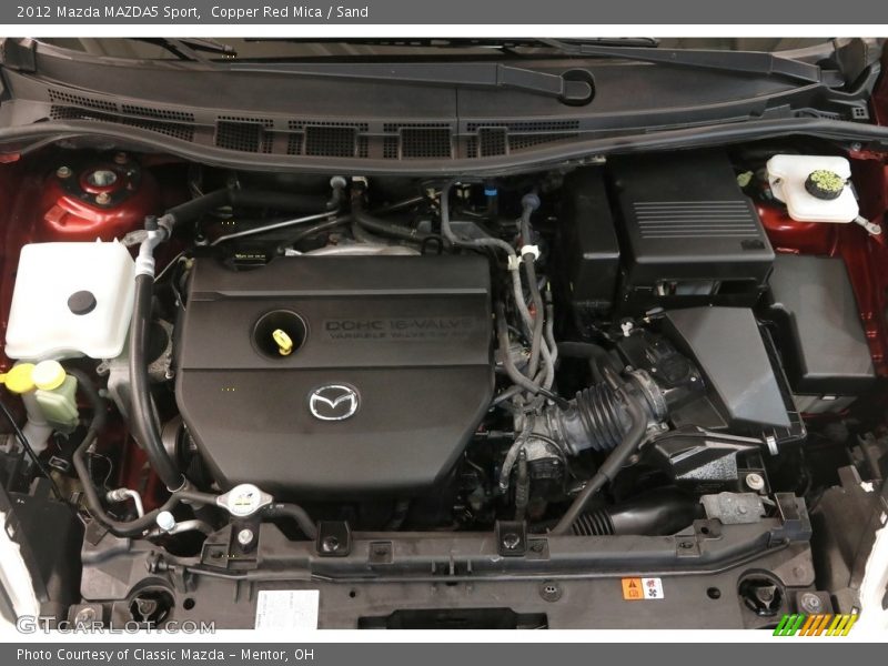 Copper Red Mica / Sand 2012 Mazda MAZDA5 Sport